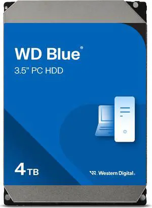 WD Blue 6TB Desktop Hard Disk Drive - 5400 RPM SATA 6Gb/s 256MB