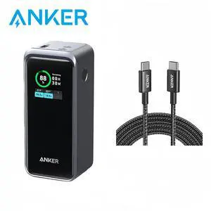 Anker Prime Power Bank, 27,650mAh 3-Port 250W Portable Charger