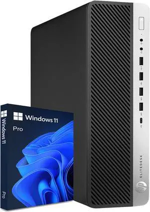 Refurbished: HP ProDesk 600 G5 SFF Windows 11 Pro High-Performance