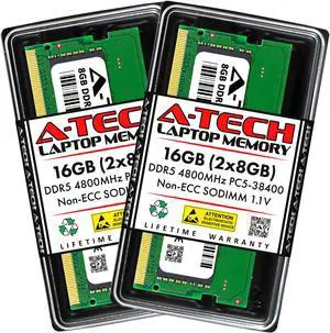 A-Tech 32GB (2x16GB) DDR4 3200MHz SODIMM PC4-25600 Non-ECC