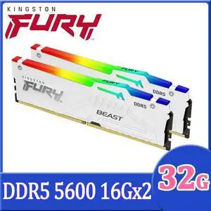 Kingston Technology FURY Beast RGB memoria 16 GB 2 x 8 GB DDR5