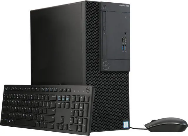 DELL Desktop Computer OptiPlex 3050 Intel Core i3-7100 4GB DDR4