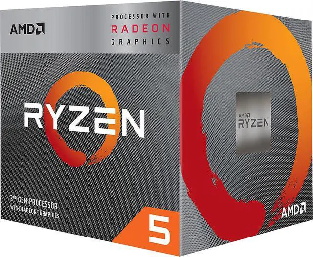AMD RYZEN 5 3400G 4-Core 3.7 GHz (Boost) Desktop Processor