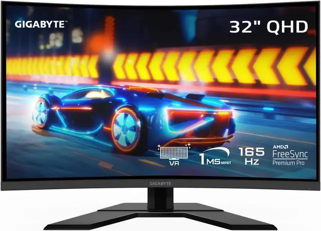 GIGABYTE G32QC ゲーミングモニター 31.5インチ WQHD GIGABYTE G32QC A 32