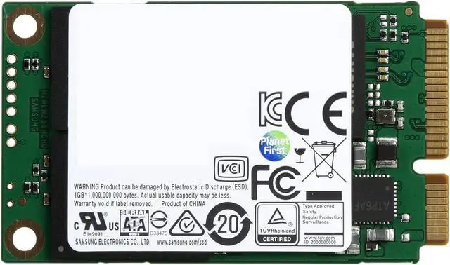 SAMSUNG 850 EVO mSATA 500GB SATA III 3D NAND Internal SSD Single