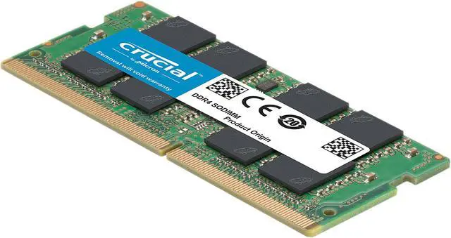 Crucial 32GB (2 x 16GB) 260-Pin DDR4 SO-DIMM DDR4 3200 (PC4 25600