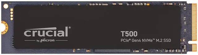 Crucial T500 2TB Gen4 NVMe M.2 Internal Gaming SSD, Up to 7400MB/s
