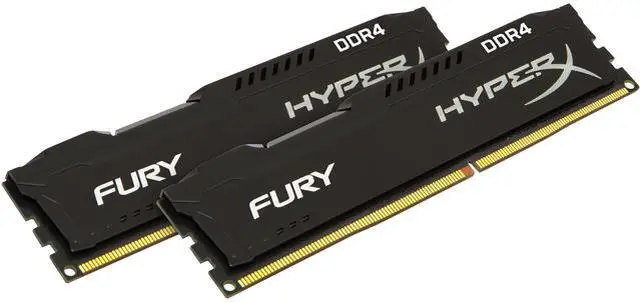 HyperX Fury 16GB (2 x 8GB) DDR4 2400MHz DRAM (Desktop Memory) CL15
