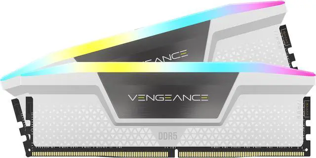 CORSAIR Vengeance RGB 32GB (2 x 16GB) 288-Pin PC RAM DDR5 6400