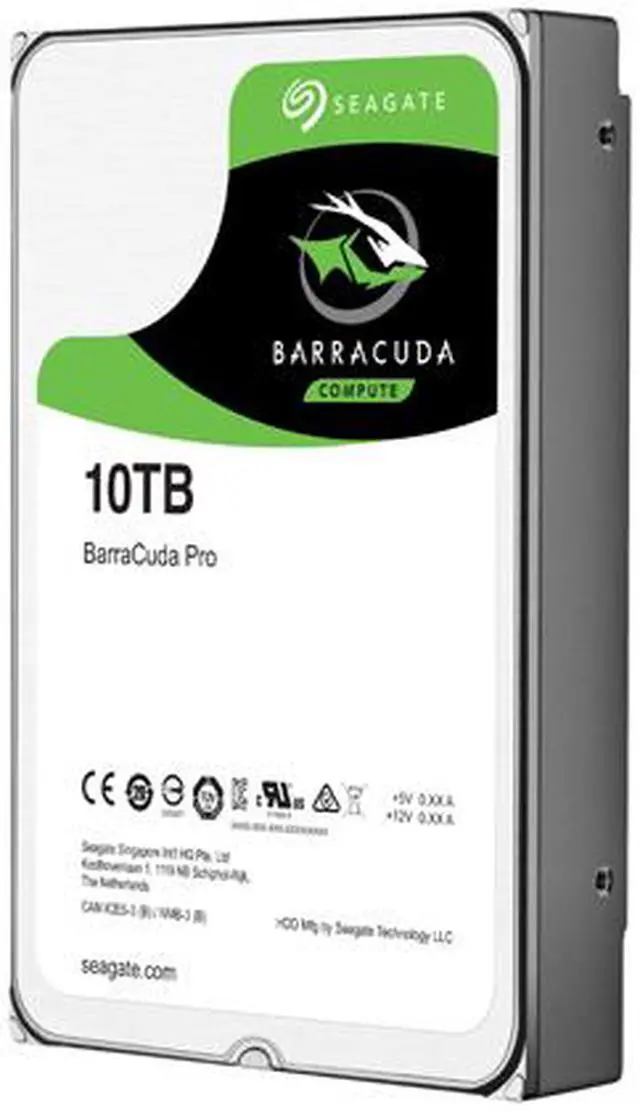 Seagate BarraCuda Pro ST10000DM0004 10TB 7200 RPM 256MB Cache SATA