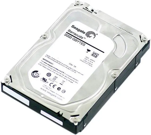 Seagate Desktop HDD ST3000DM001 3TB 7200 RPM 64MB Cache SATA 3.0Gb