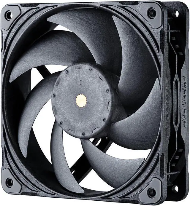 Phanteks T30-120 fan, premium high-performance fan, PWM, Black
