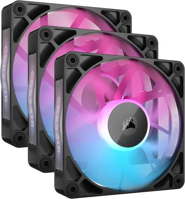CORSAIR iCUE Link RX120 RGB 120mm PWM Fans with iCUE Link System