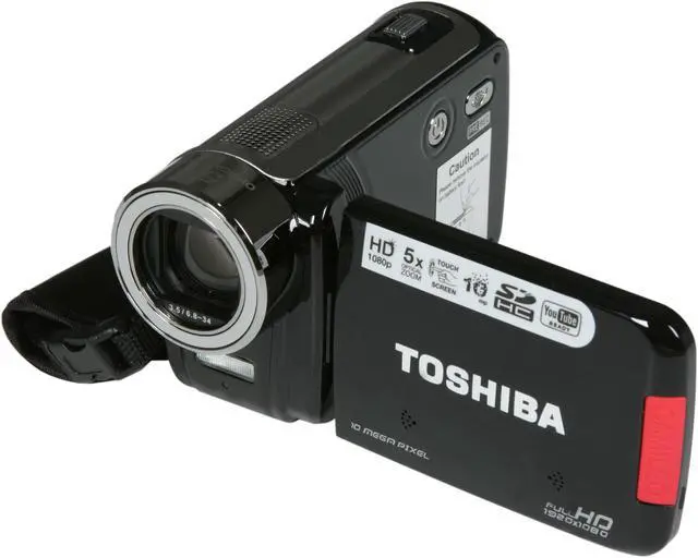 TOSHIBA Camileo H30 Black Full HD Camcorder - Newegg.com