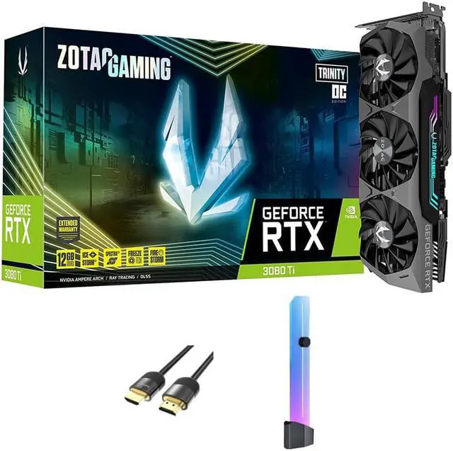 ZOTAC GeForce RTX 3080 Ti Trinity OC Graphics Card, 12GB GDDR6X