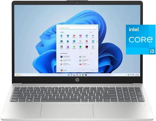 HP 15.6 inch Windows Laptop Intel Core i3-N305 8GB RAM 256GB SSD