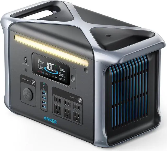 Anker SOLIX F1200 Portable Power Station, PowerHouse 757, 1800W