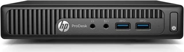 Refurbished: HP ProDesk 400 G2 Mini Desktop PC, Intel Core i3