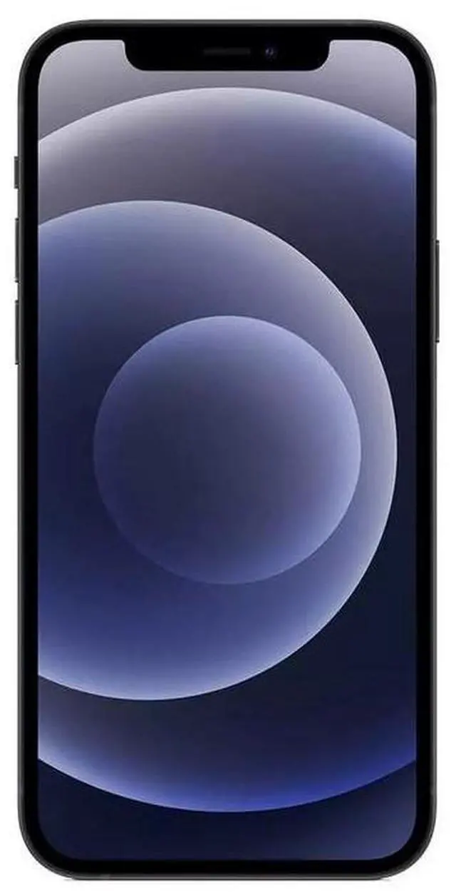 Refurbished: Apple iPhone 12 128GB Fully Unlocked - Black (Grade B