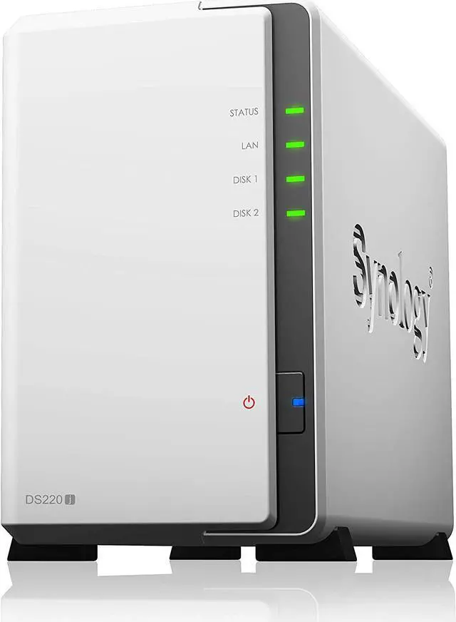 Refurbished: Synology 2 bay NAS DiskStation DS220j (Diskless