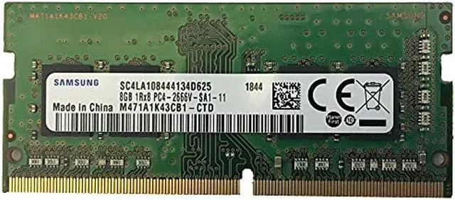 Samsung 8GB DDR4 2666MHz 260-Pin SODIMM 1.2V Laptop Memory