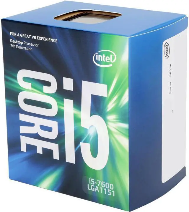 Intel Core i5-7600 Kaby Lake Desktop Processor i5 7th Gen Quad