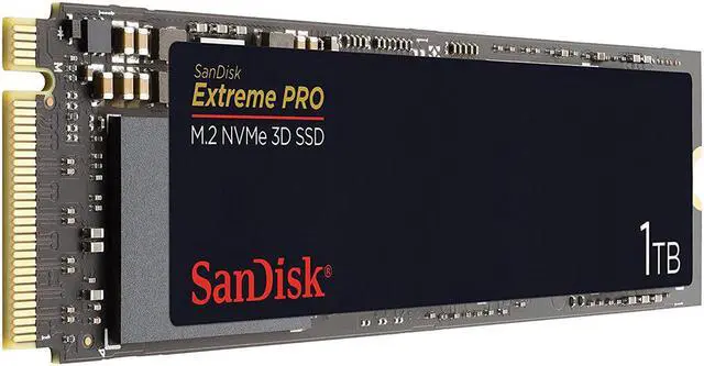 SanDisk Extreme PRO M.2 PCIe NVMe 3D 1TB Internal Solid State
