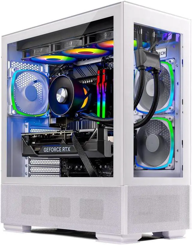 Skytech Azure 2 Gaming PC Desktop AMD Ryzen 7 7800X3D 4.2 GHz