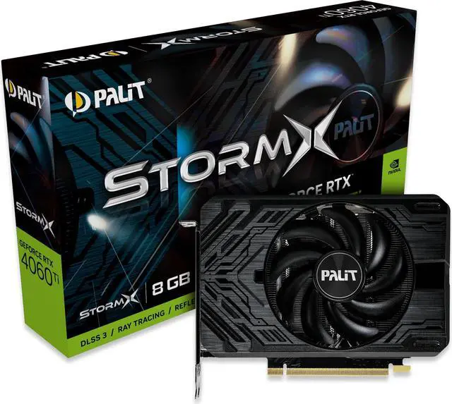 Palit GeForce RTX 4060 Ti 8GB StormX GDDR6 Single Fan Graphics