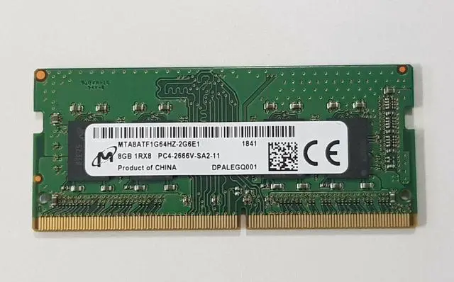 M icron 1RX8 PC4-2666V-SA2-11 8GB10枚セット RAM for Micron 8G 1RX8