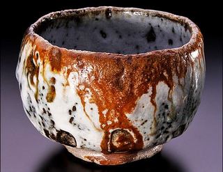 月形那比古 鬼志野 茶碗: 茶碗をお探しならココ ～伝統工芸品・美術品