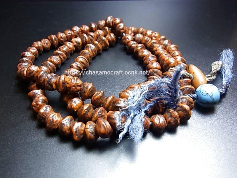 老百香子菩提樹の御数珠 (old tibetan bai xiang zi mala ) チベット