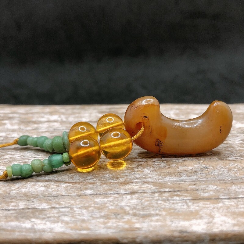 旧蔵時代物文房具 文鎮万年の歳月が育んだ 魂の結晶高古玉 天然玉石