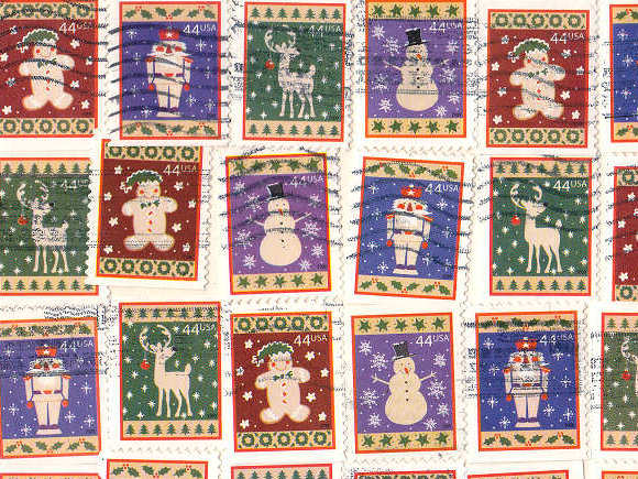クリスマス3の外国切手 [10枚入り]