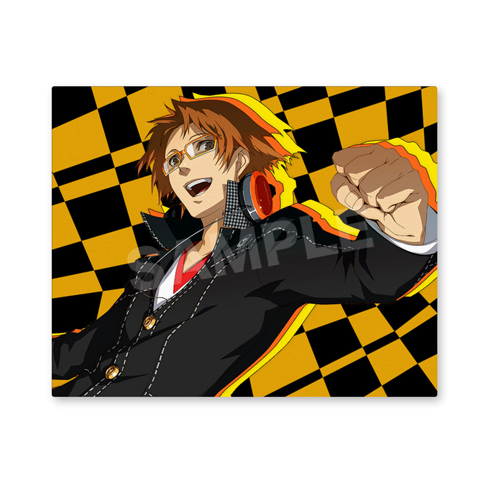 ペルソナ4 P4G きゃらとりあ ラバークリップ バッジ スタンド 足立透