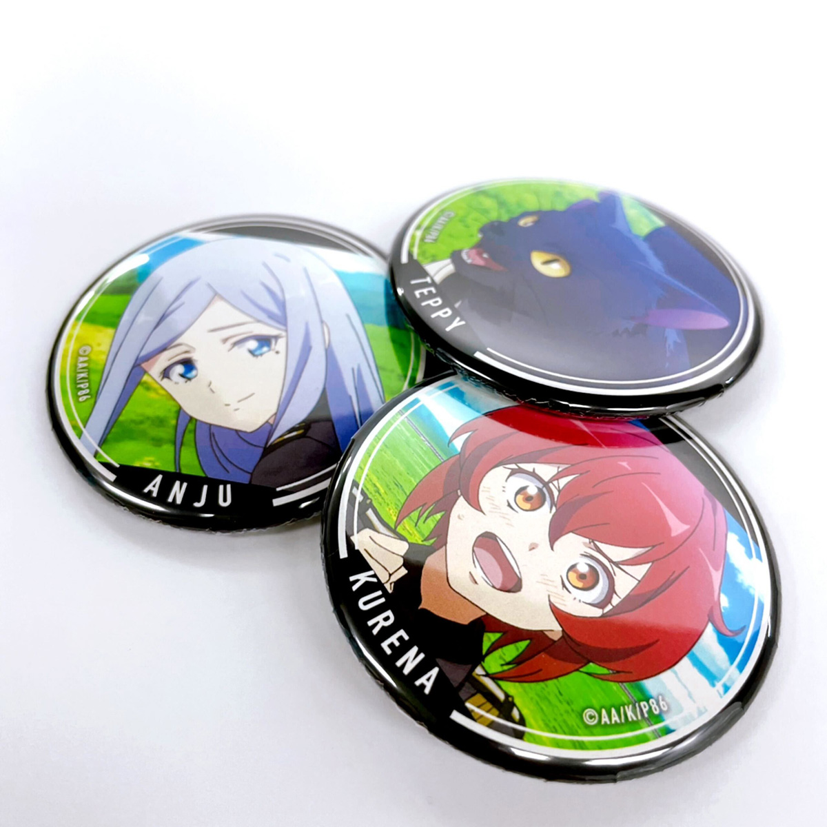 エイティシックス シン コンプセット カラ鉄 缶バッジ エイティ