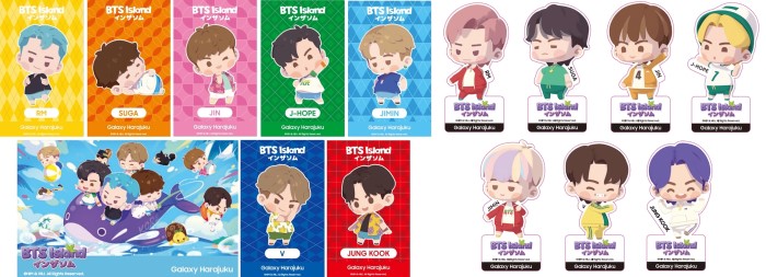 BTS Island:インザソム」期間限定POP-UPイベントをGalaxy Harajukuで