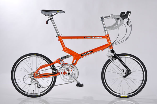 引取り】 Tartaruga type s kk タルタルーガ 折り畳み自転車 Tartaruga