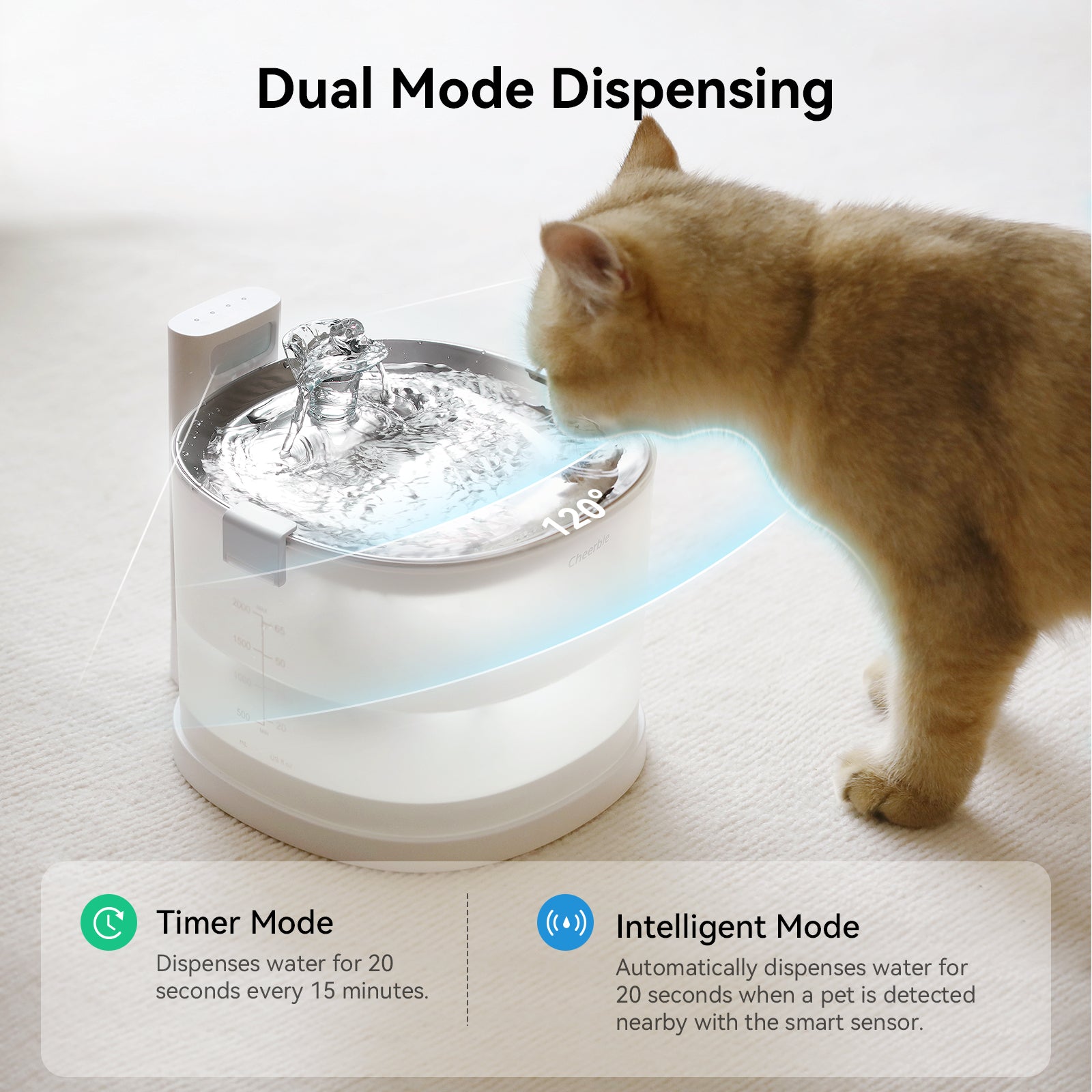Pet Fountain Elfin E1+ | Fresh Water for Pets | Buy Now