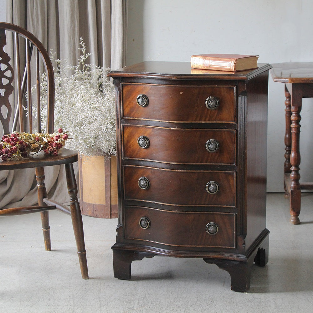 イタリア製 タロッコ モーレンス 4段チェスト 象嵌 アンティーク