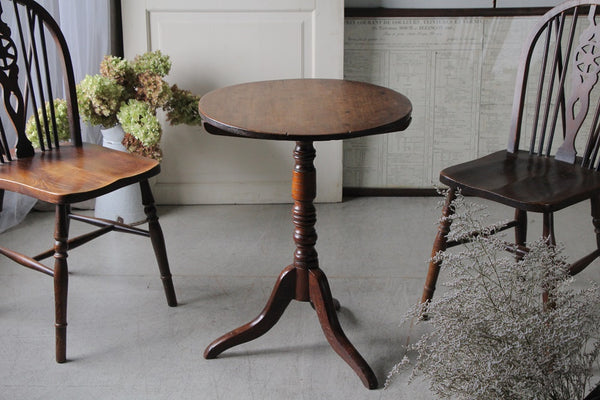 イギリス ホールテーブル ボールターンレッグ アンティーク イギリス