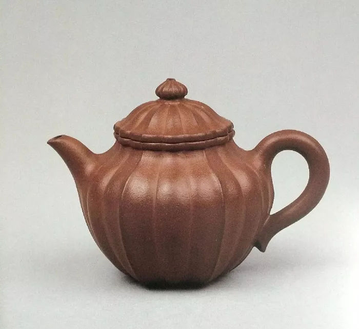 欣赏】20把明清朱泥老壶- 陈壶