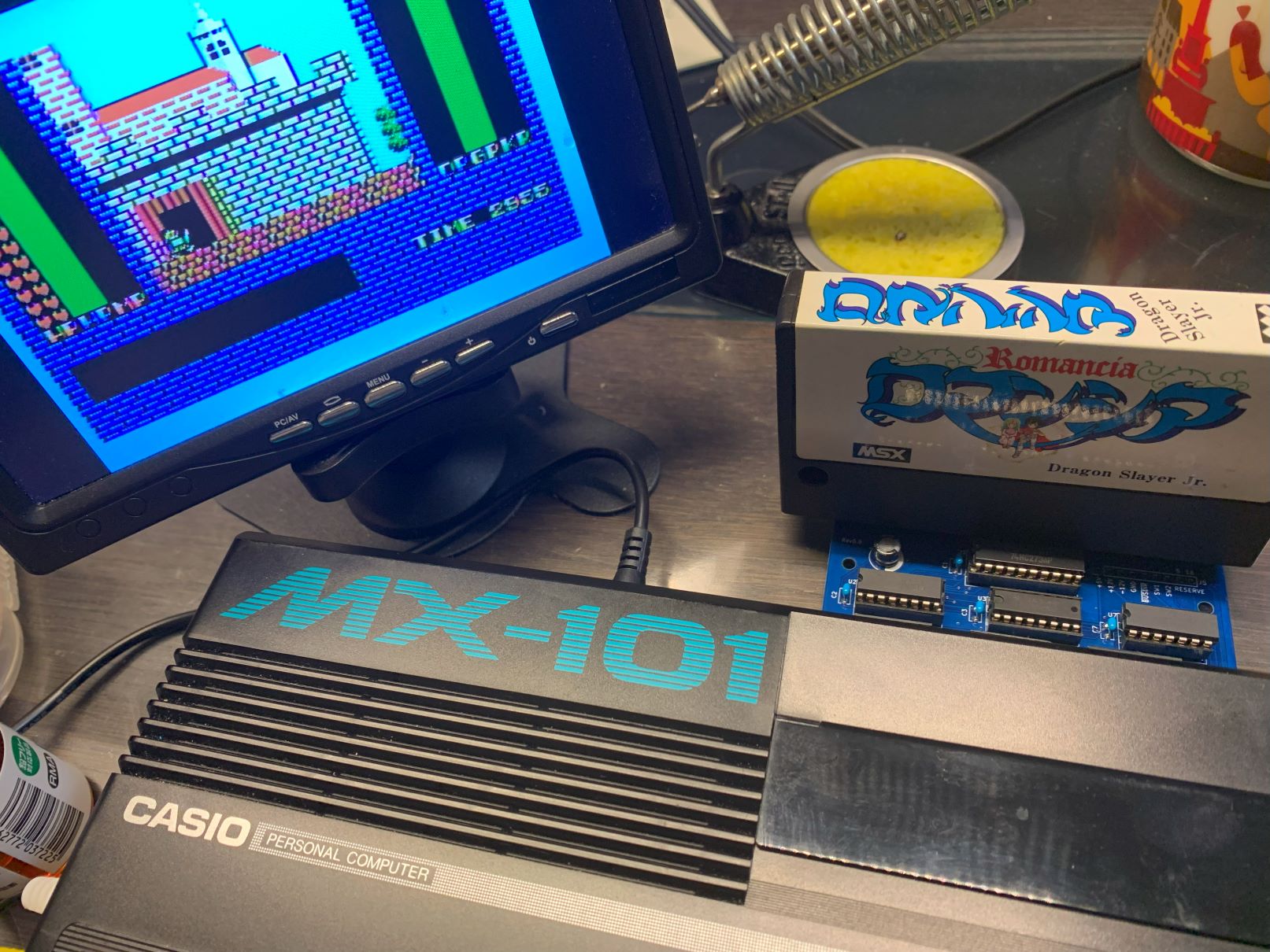 MSX】カシオのMSXにカートリッジスロットを増やし隊①【帝国産ハード