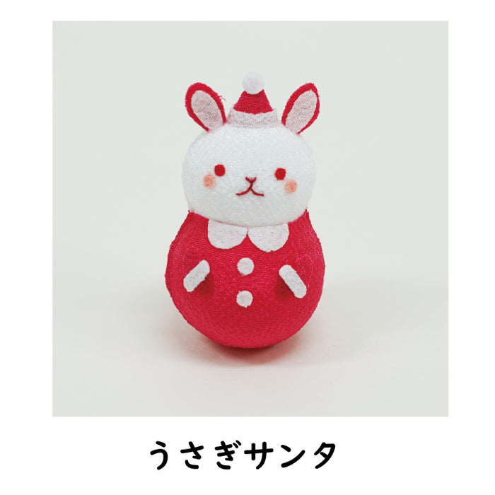起き上がり小法師 -クリスマス 12種類- — ちりめん細工館 公式