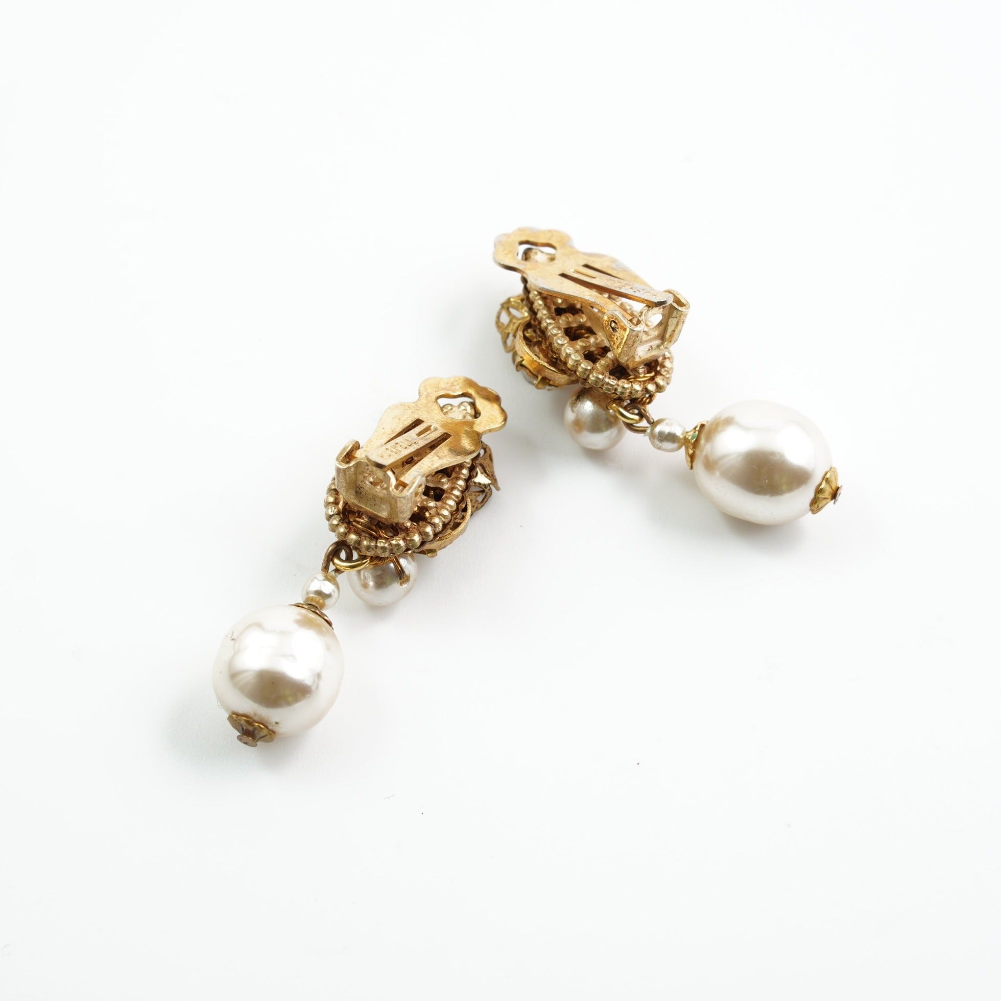 Miriam Haskell（ミリアム・ハスケル）イヤリング／ヴィンテージ