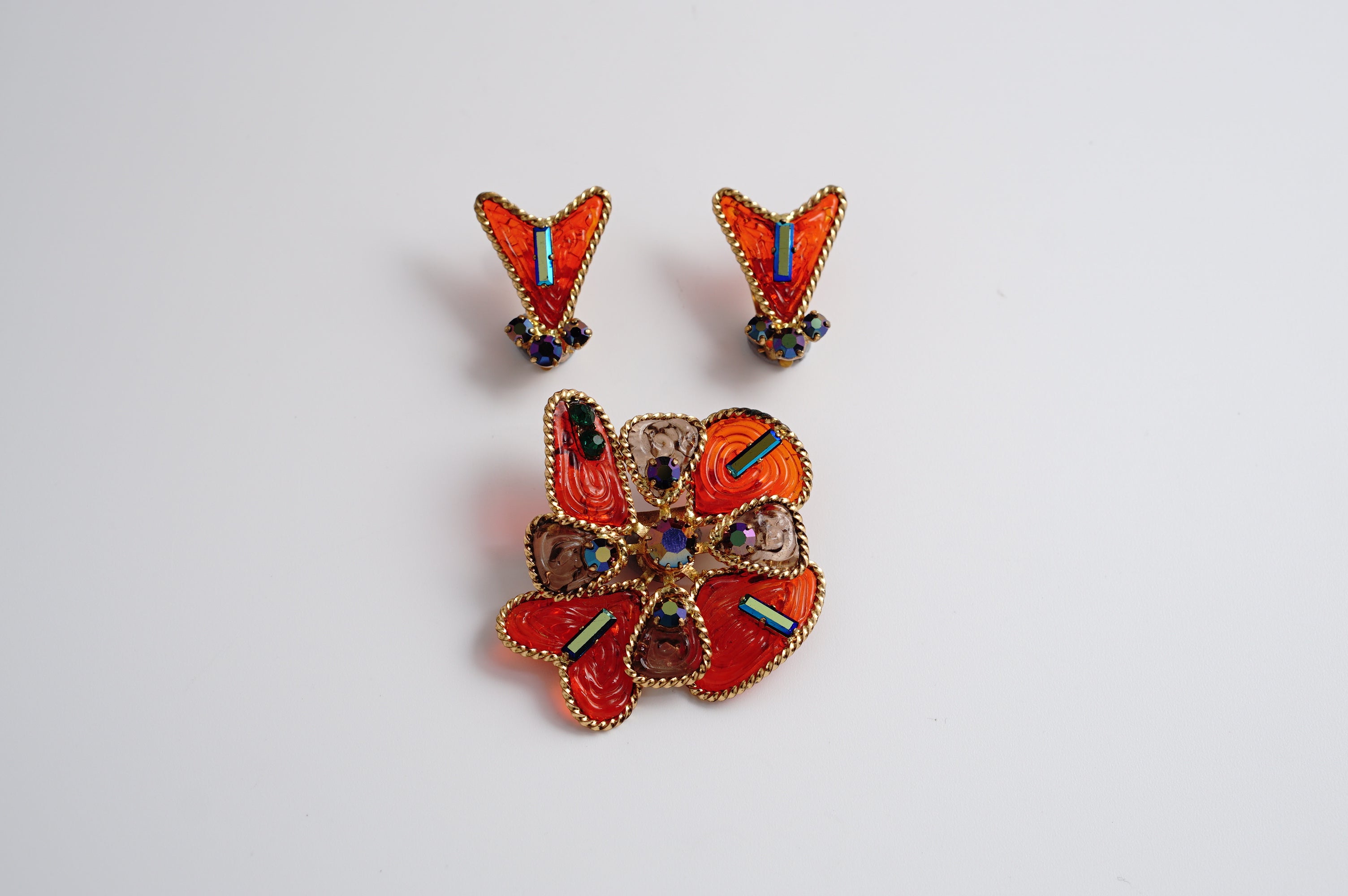 Dior（ディオール）ブローチ・イヤリングセット／ヴィンテージ