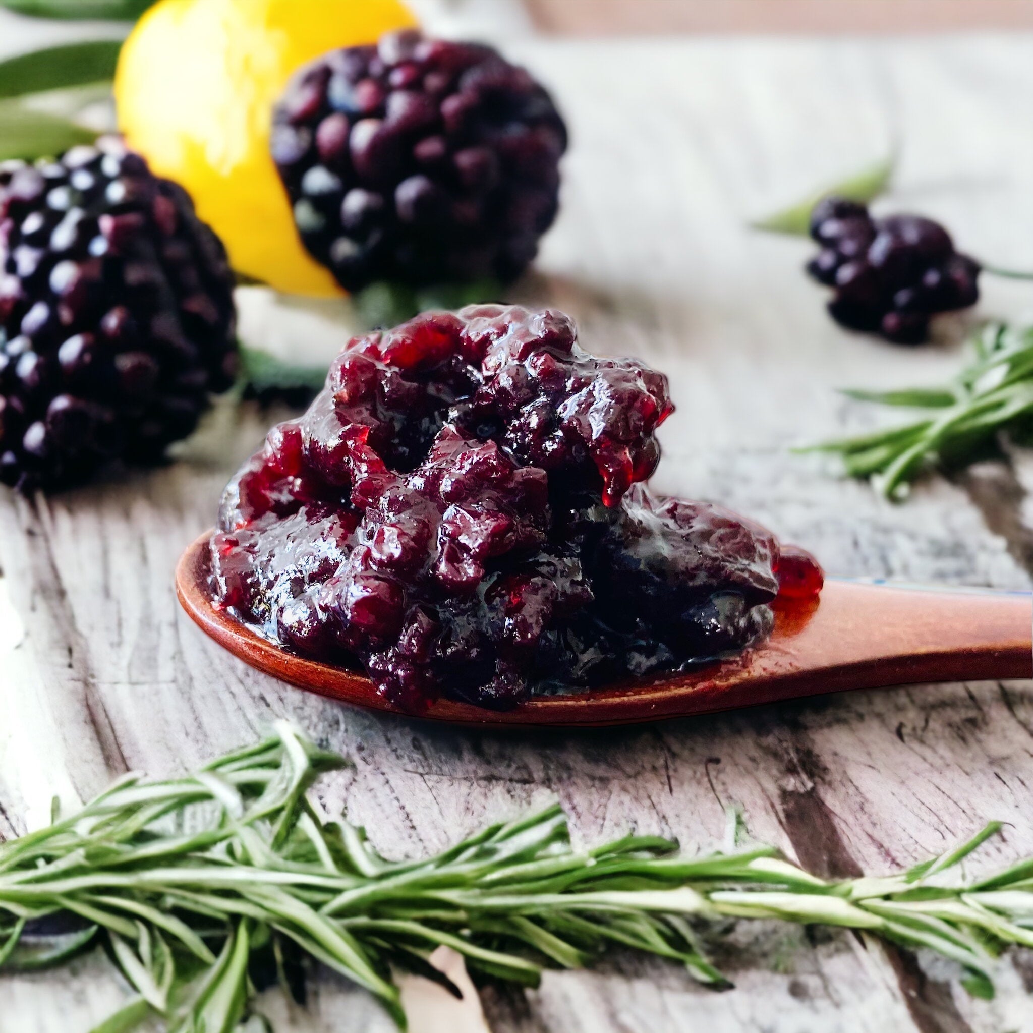 Blackberry Lemon Rosemary Jam – christineslittlefarm