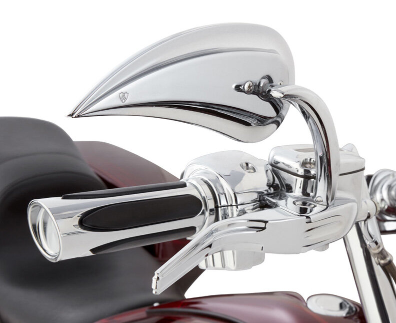 Arlen Ness Rad III Teardrop Motorcycle Mirrors
