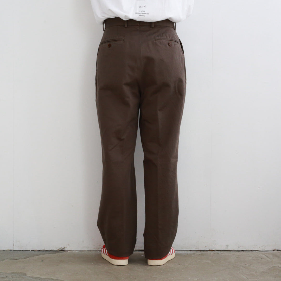 NEAT Chino ニートチノ ブラウン 48 コットン Neat NEAT Chino Brown