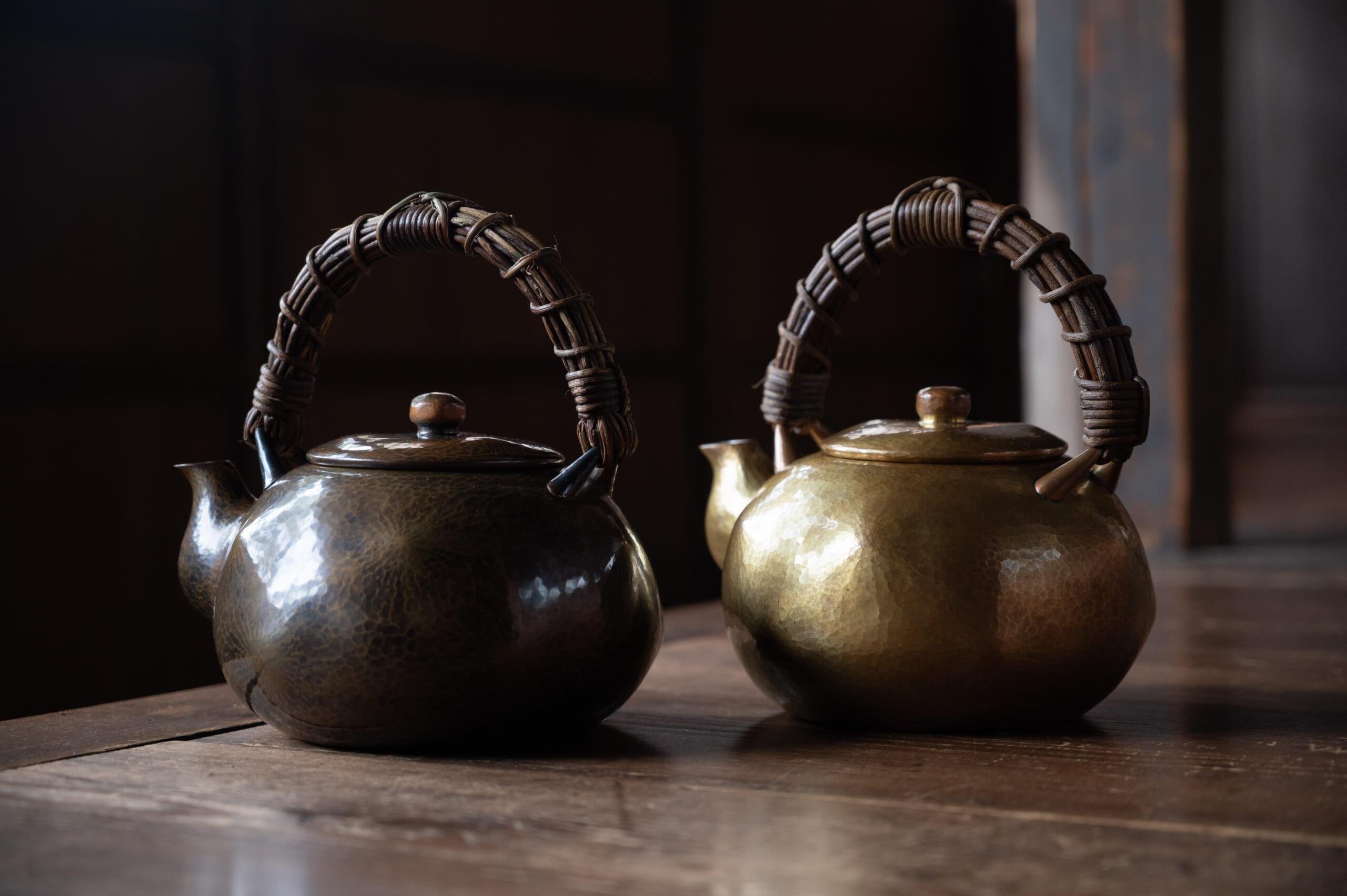 ビンテージ昭和レトロ‼️鎚起銅器 銅湯沸 鎌倉山の旧家から出てきまし